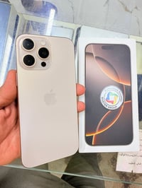 آيفون ١٦ برو ماكس • ٢٥٦ • بطارية ١٠٠