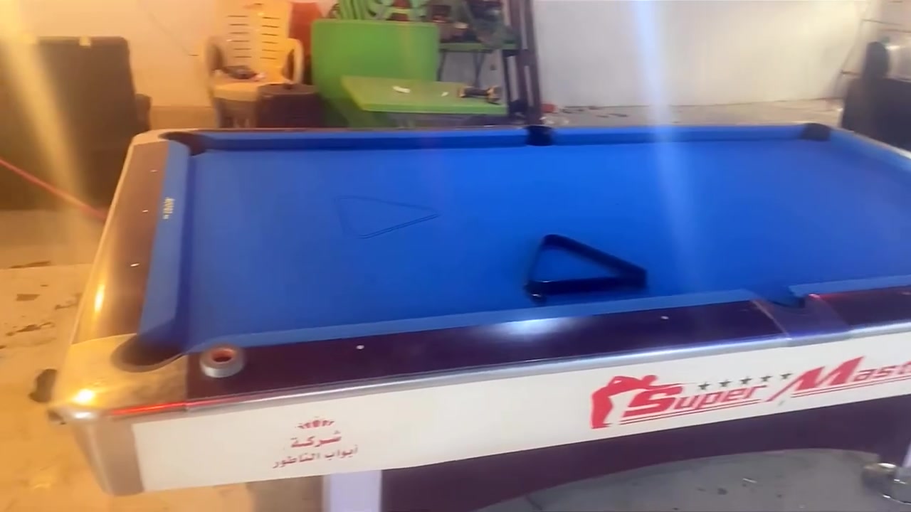 السلام عليكم بلياردات مستخدمه قليل للبيع مع الضمان يوجد شد ونقل كافه محافظات العراق
_____________________________________
يوجد جميع انواع البليارد الجديد مع ضمان اقل قطعه 5 سنوات 
________________________________________
يوجد جميع مستلزمات البلياردو وبأنسب الاسعار 
____________________________________
للحجز والاستفسار ***********                       ***********.     🎱🎱🎱
بغداد حافظ القاضي
