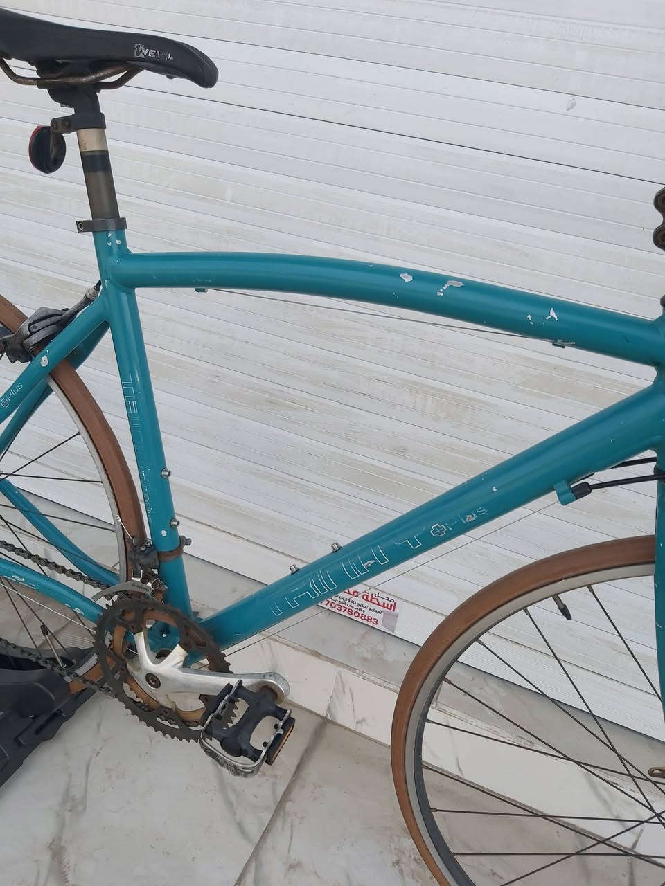 TRINITY
بالة ياباني
فول المنيوم قياس L
بدالات R7
سيت السرع SHIMANO 2 × 7
ويالة ALEX RIMS
السعر 165  الف مع التوصيل
   ✈يوجد توصيل لجميع المحافضات ✈
كركوك مدخل سايدين حي الاسرى والمفقودين 
معرض ابو شيفان ( *********** )
