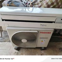 سبلت توشيبا انفيرتر طن ونص مستعمل قليل 07891283470