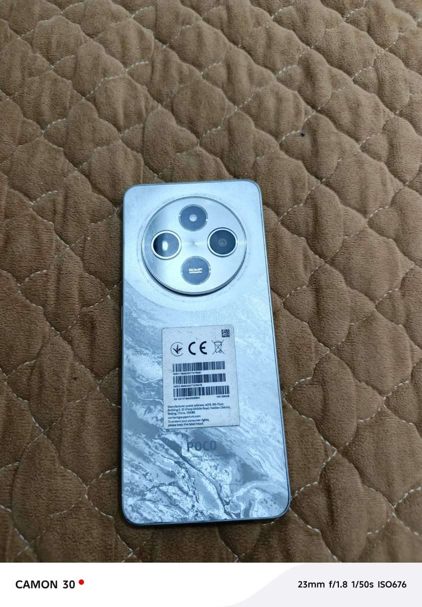 للبيع poco c75
ذاكرة 256
سعر 120الف
جهاز نضيف 
مكان خان بني سعد 
للاتصال ***********
