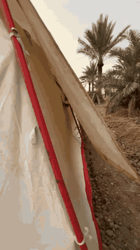 خيمة  نضيفه للبيع
طولها 4 عرضها 3 بيها جادر وتر برو ضد الماء وقماشها قوي نصبتها سهله التفيدة يتواصل وياي واتساب ***********
