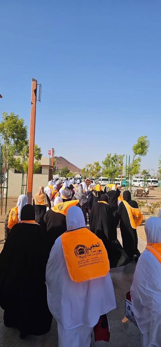 قافلة#الحاج_حسن_ذياب_احمد 
معتمرين  #مكتب_الحجي (رحلة محرم الحرام 🚌🚌 )  تهل بالاحرام من ميقات اهل المدينه أبيار علي متوجهين إلى المسجد الحرام🕋
 لاداء مناسك العمرة لبيك اللهم لبيك لبيك لا شريك لك لبيك ان الحمد والنعمة لك والملك لا شريك لك لبيك…
 
بادارة اخوكم وخادمكم
#الحاج_حسن_ذياب_احمد
————————————————
كونوا معنا في رحلتنا القادمة (جوا✈️ - برا 🚃)
بسعر مميز شامل كافـة الخدمات
 👈👈 بتاريخ 15_ 20 /7 / 2026
✅السكن في المدينه المنورة في المنطقه المركزية فندق (4 نجوم) 
✅السكن في مكة المكرمة فندق 4 نجوم قريب من الحرم
✅ وجبات طعام طيله فتره الاقامه  
✅جميع مزارات مكه المكرمه والمدينه المنورة.
✅ارشاد ومحاضرات دينيه ✅
————————————————
للحجز والاستفسار مراجعة المكتب أو مراسلتنا ع الواتس اب وتلكرام 
1️⃣ ديالى - المقدادية- حي المعلمين - مقابل الجامع 
***********- ***********☎️
