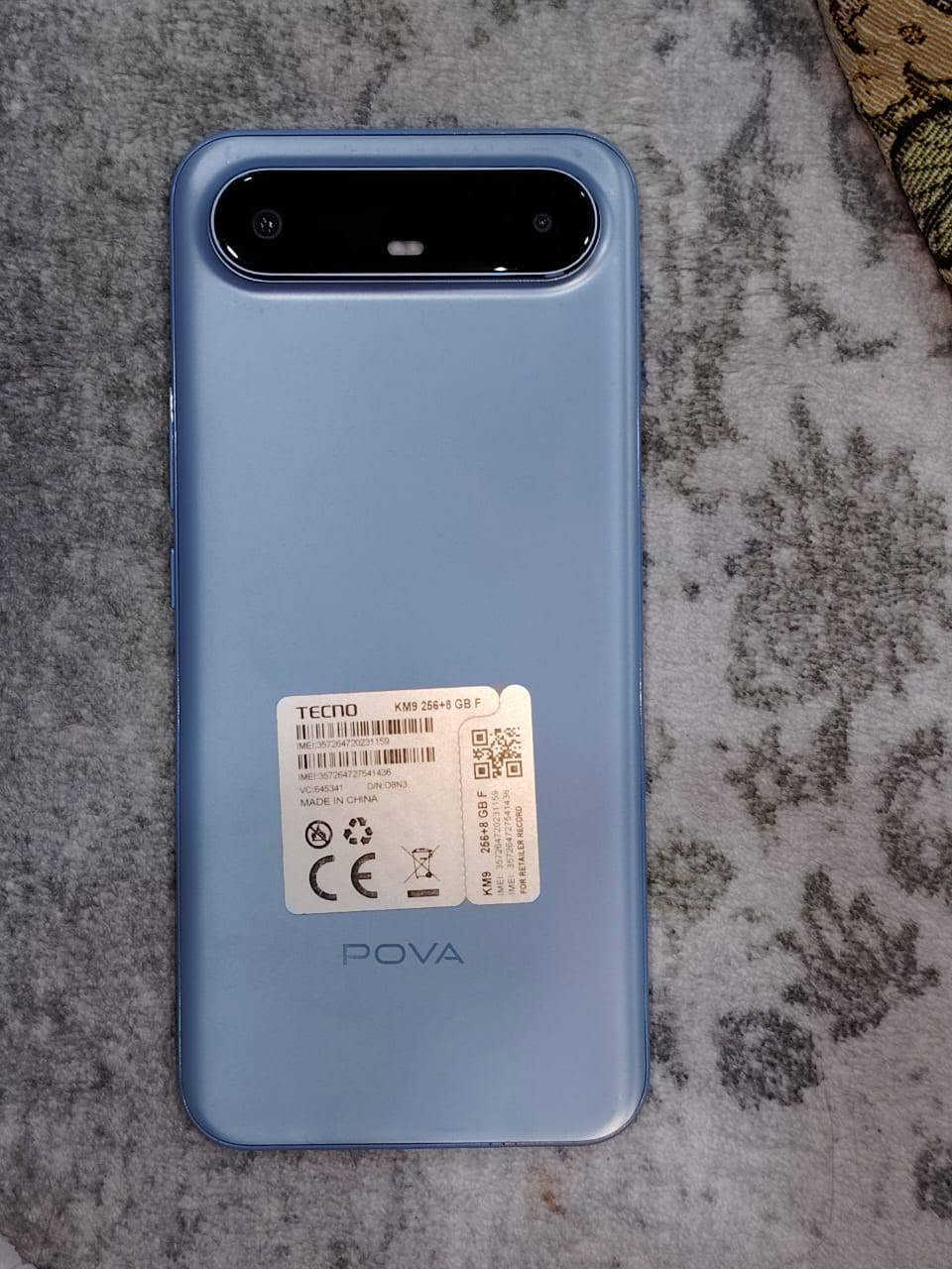 السلام عليكم جهاز تكنو بوفا سلم 5G الجهاز نضيف ومابي اي قطعه تبديل فقط بيت السيمكارت مثلوم كامل ملحقاته وغراضه السعر 250 مكاني بالحله مركز 
***********
