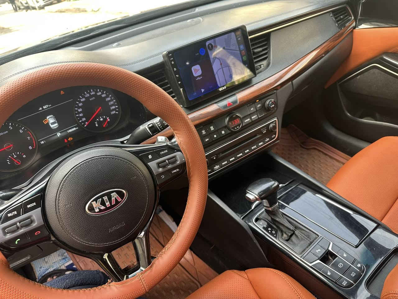 كيا كادنزا خليجيه 2018 رقم سنويه هزه جديد اربيل شرط التحويل فول مواصفات مصبوغه اثر طخات سياره نظيفه سعرها 165 عنواني المنصور ***********
