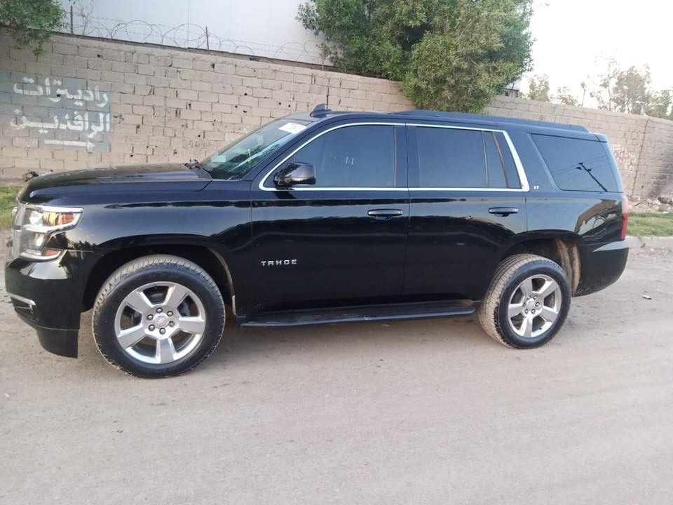 ادوات ادوات ادوات بدون كص او حادث مكفولة
تاهو ادوات موديل 2017 دخول سياحة ومخرجة
السياره دخول جديد مكفوله من العشاير ول انتربول اني كاصها من المزاد بمريكا كلين 
الموصفات / LT فول عده البصمه والفتحة 
 السياره جديده ب معنه الكلمه  
***********  اتصل على هذا الرقم
داخل الغرفة VIP سياحي منفصل 
داخل جلد اسود
كراسي كهرباء 
شاشه كبيره وقاصة
ويل حجم 20
كرسي هزاز ومانع تصادم توقف ذاتي 
قيادة ذاتية
لايتات وبلوجكترات زنون جديد 
مكان السياره بغداد مدينه الصدر
السعر 185 ورقه وبيها مجال للطيبين
للتواصل اتصل على هذا الرقم 
***********
