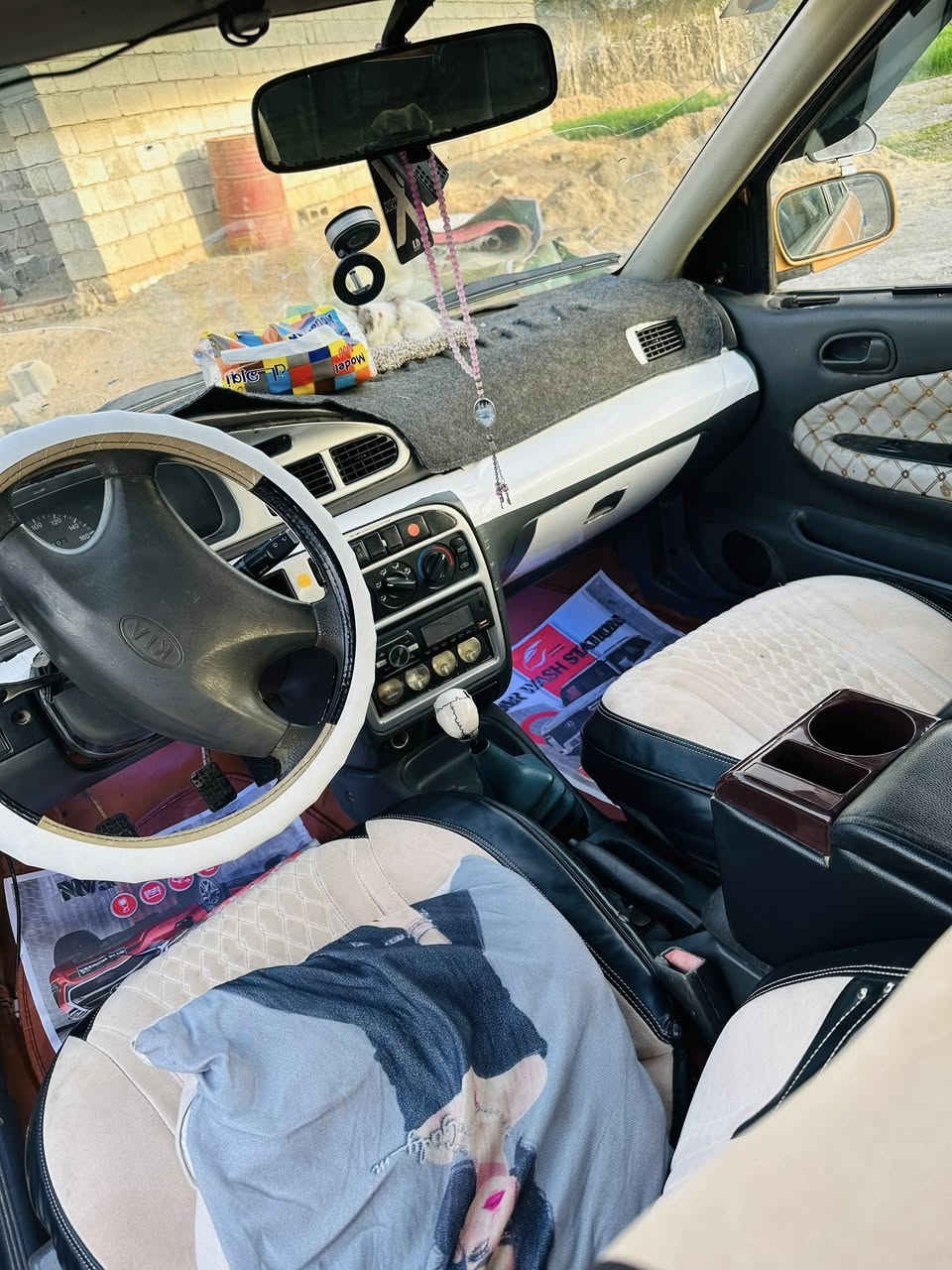 سلام عليكم كيا سيفيا مديل ٩٥ رقم بغداد نكليزي بسمي تحويل ثاني يوم سيارة كير عادي محرك مفتوح لا تنقيص ولا تبخير كفالة تبريد ثلج صدر جديد تخم تاير جديد كهربائيات كاملة من كلشي سعر ٣٧ وبيهة مجال 
***********
اطراف بغداد
