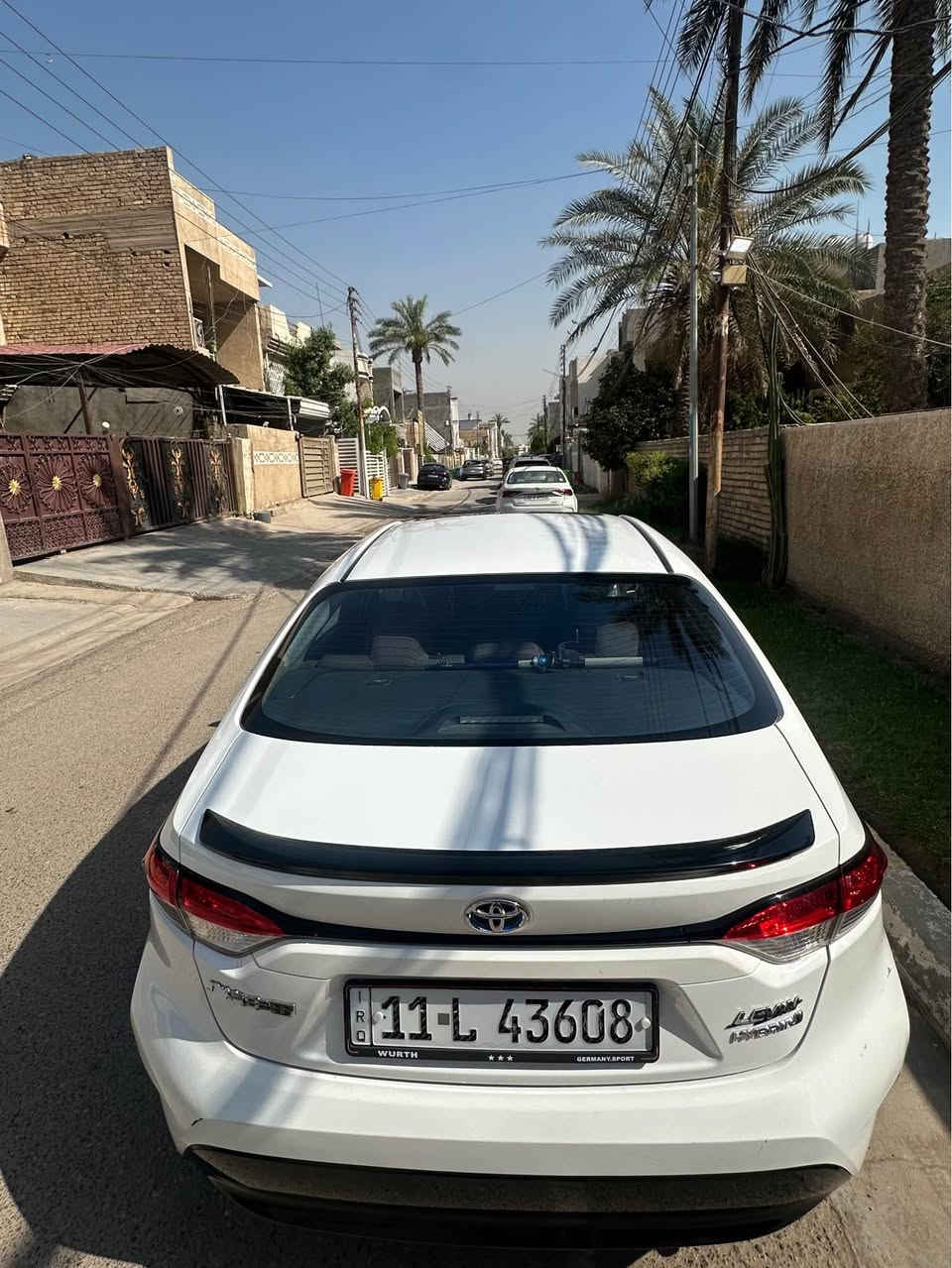 كورلا 2024  هايبرد شكل الامريكي مكفوله من الصبغ والضرر عده رصعه بلهلال الخلفي فقط ماشيه 38 الف قابله لزياده  مضلل الجام كله عازل حراري 
مواصفاتها
2024 رقم بغداد
خليجي مكفول من الصبغ والتبديل
سبايدر جنطه
هايبرد + بانزين
دخول ذكي
إنارة ترحيب دخول ذكي
سلايد روف
ويل كب كروم
سايد بريك اوتو
نوقف ذاتي
مانع اصطدام
رادار امامي
واشاير بالمري
حديد مسار
قياده ذاتيه
تبريد قطعتين
اوتو هولد
وبعد بيها مواصفات
باسمي تحويل مباشر
سعر 146 وبيها مجال بسيط
مكاني الغزاليه
*********** بغداد, العراق
