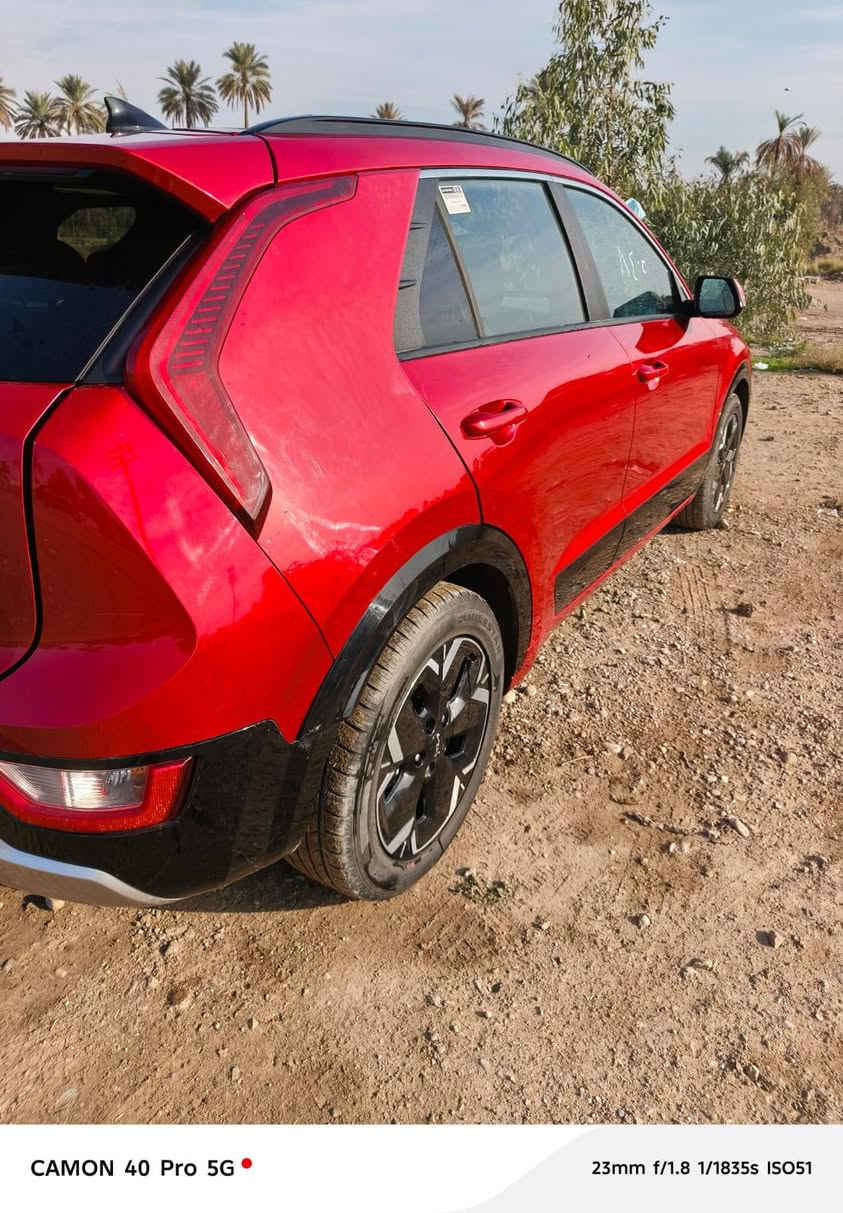 🌹🌹السلام عليكم 🌹🌹
للبيع كيا نيرو 2024 كهرباء بالكامل وراد امريكي رقم بغداد بسمي ترقيم جديد حادث خلفي بدون ايرباك موضح بالصور تبديل جنطة بلادية ومصبوغة الشحنة الواحده تمشيك تقريبا 450 كليو متر مع شاحن اصلي بقدرة 32 امبير متغيره الامبيرية السعر 150 $ وبيها مجال العنوان ديالى بعقوبة للاستفسار الاتصال على الرقم ***********

المواصفات 

بصمة تشغيل وأبواب 

كير موس

فول تحكم ستيرن 

كشنات جلد 

شاحن سريع مع شاحن واير ليس

جنطة كهرباء 

كرسي كهرباء 

كشنات تدفئه 

ثلاث انضمه قياده 

لد امامي وخلفي 

اشاير بالمري  

ستيرن تدفئه

نورمال/ ايكو/ سبورت 

تحديد مسار 

اوتو هولد دكمه 

رادار امامي خلفي 

رادار توقف ذاتي

سياقه ذاتيه 

تبريد قطعتين 

بعد بيها مواصفات
