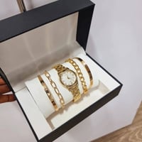 ساعة نسائية • ذهبي • ماكينة يابانية