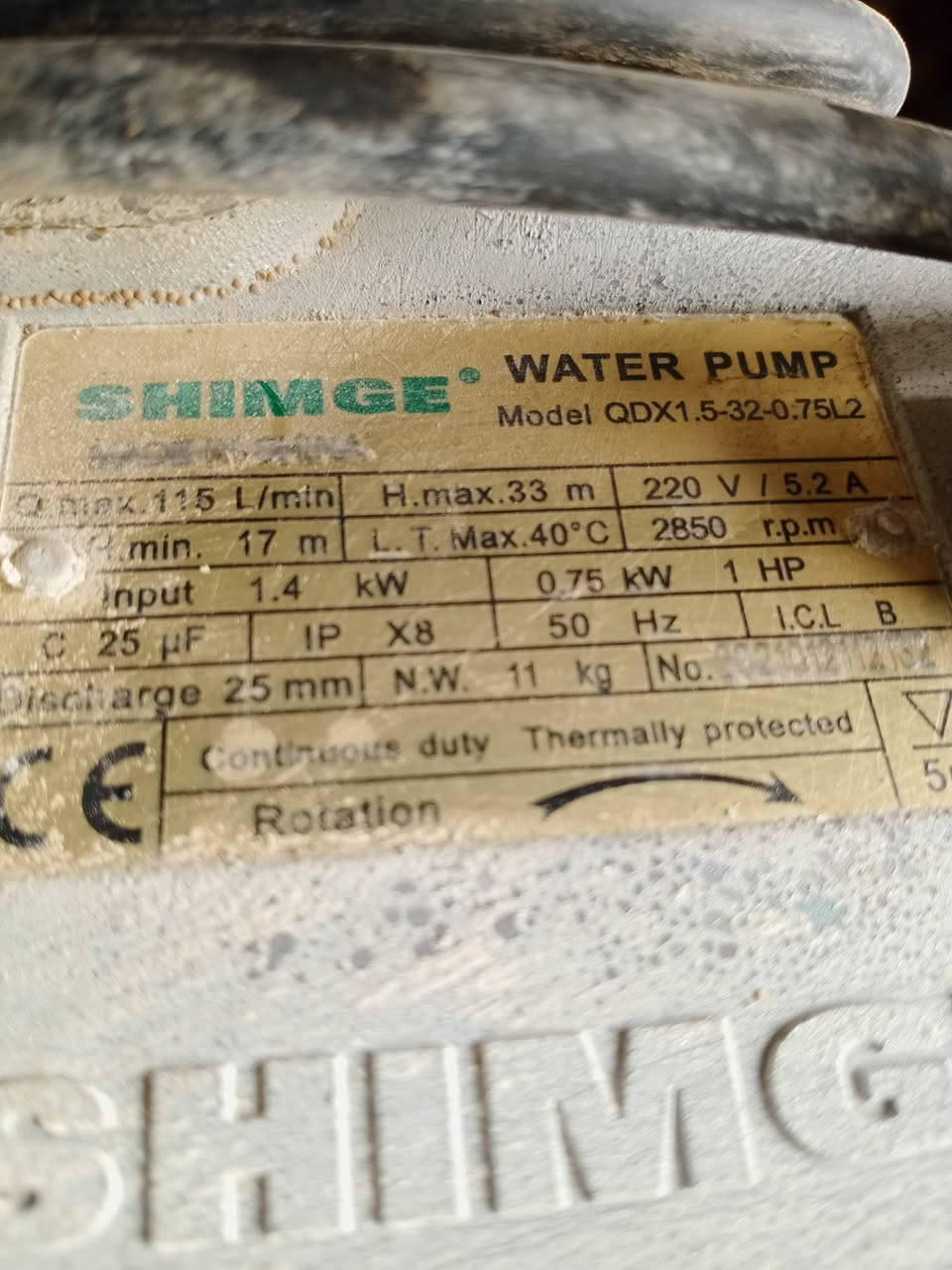 السلام عليكم غطاس شمجي اصلي واحد حصان السعر 
90 الف يتوفر خدمة توصيل 🚚 ***********
