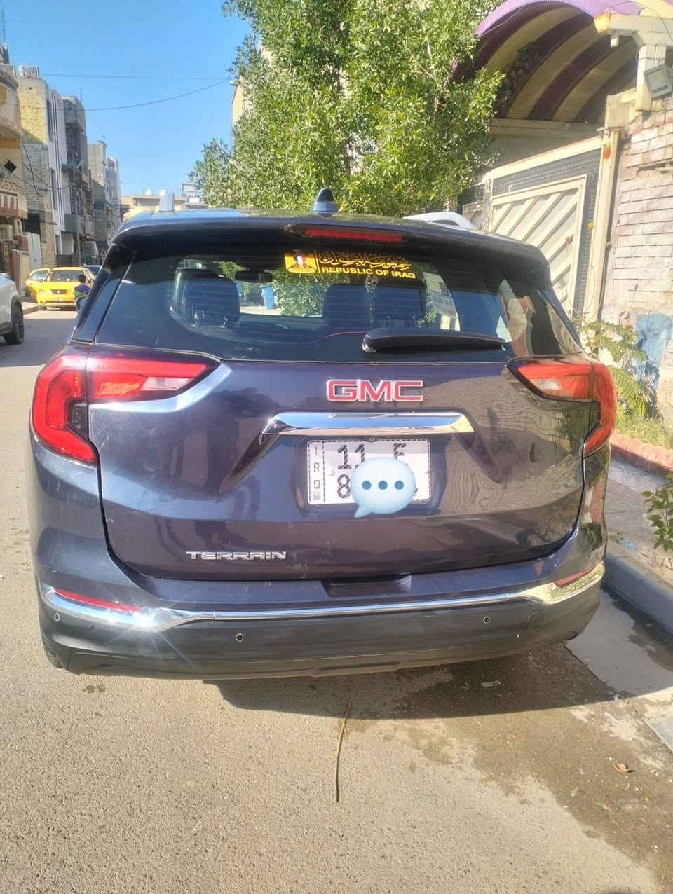 اسلام عليكم جمسي تيران 2019 ورارد أمريكي سياره بيه اربع قطع صبغ سياره فول مواصفات  للا اخير مكينه 2000 تير بو  سياره بغداد بسمي تحويل ثاني يوم 
عنوان بغداد 
للتصال : *********** 
السعر :125
