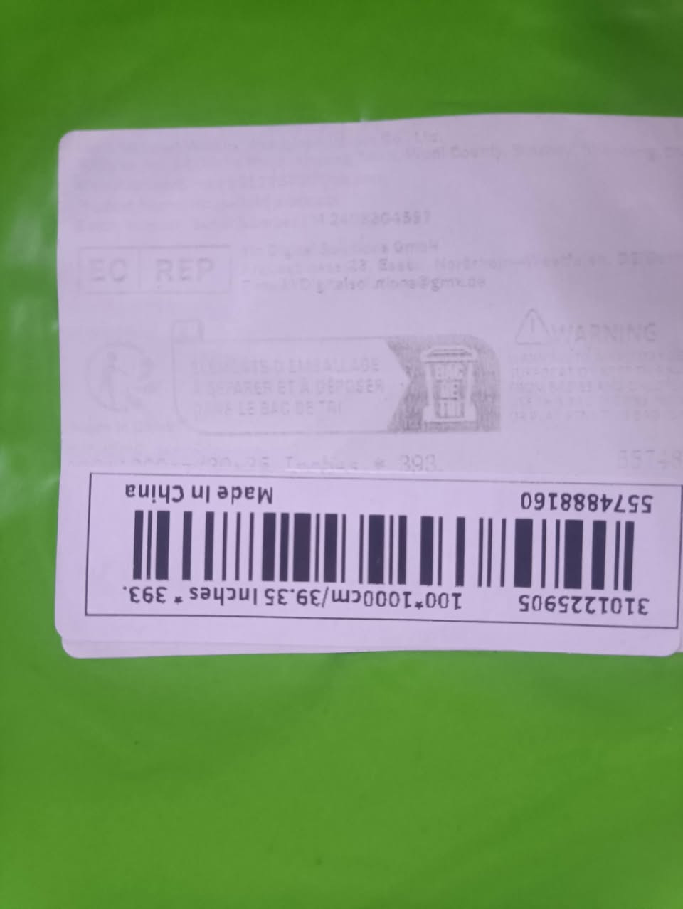غطاء بلاستيكي منسوج (تاربولين/شادر) مقاس كبير
غطاء قوي ومتين مصنوع من نسيج بلاستيكي (شادر) لون أسود، قياساته كبيرة (1 متر عرض × 10 متر طول) حسب المكتوب عالليبل. يفيد بتغطية الأغراض، حماية المواد من الشمس والمطر، أو للاستخدامات الزراعية والصناعية. جودة ممتازة وعملي جداً.
السعر: 15,000 دينار عراقي مع التوصيل
(موقعي حلة حي الاساتذة خلف مدينة حمورابي مجاور حلاقة عمر)
واتساب: ***********
