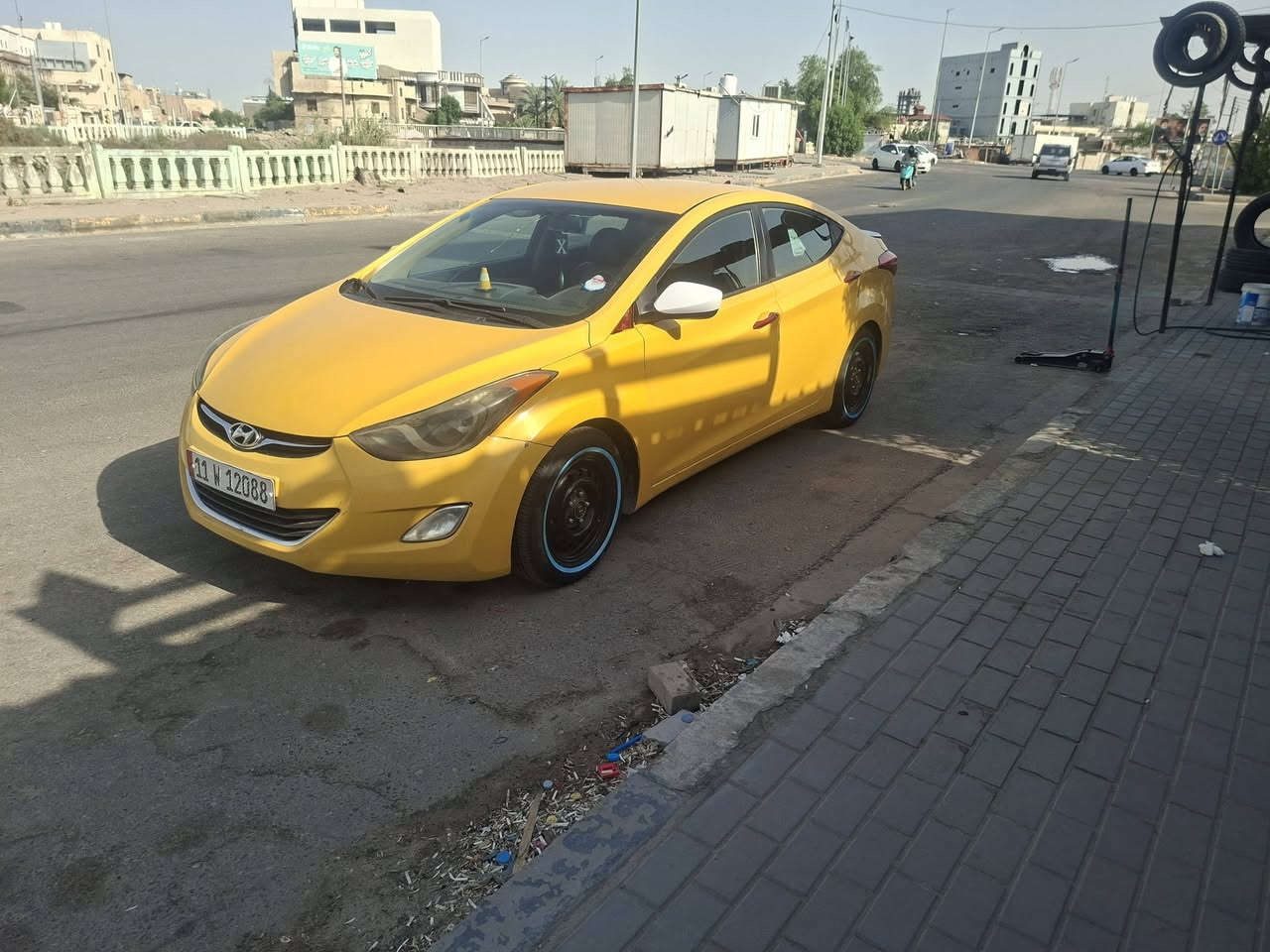 سلام عليكم النترا ١٣ وارد امريكي حادثه كلش بصيد بل دعاميه لخلفيه فقط يعني ماعابره ابد سياره كامله من مكينه وكير وتبريد وتخم تاير السعر ٩٥ .***********
