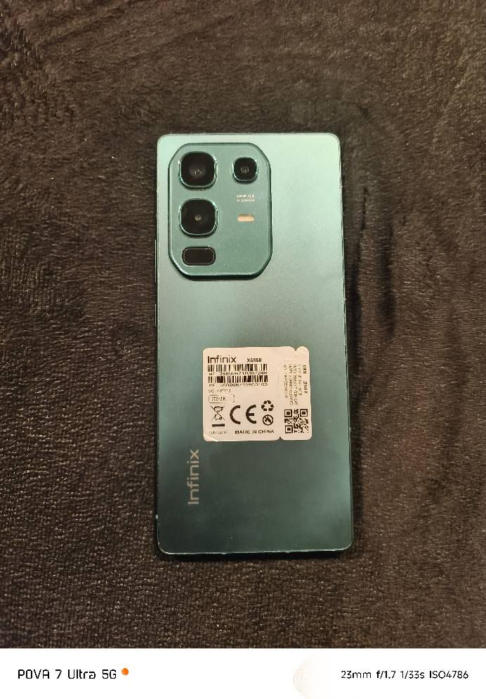 Infinx NOTE 50 5g                     للبيع او للمراوس
ذاكرة 256 
رامات 8+8 
الجهاز اشترته كبس شركه بس سافرت
وضلت الكارتونه بغير محافظة يعني بس الشاحن مالته ويا
والضمان بعدله ٦ اشهر ويخلص الذهبي 

ببجي ٦٠ فريم بقيه الالعاب ٩٠ فريم 

السعر 190 الف وبي مجال

***********
***********
