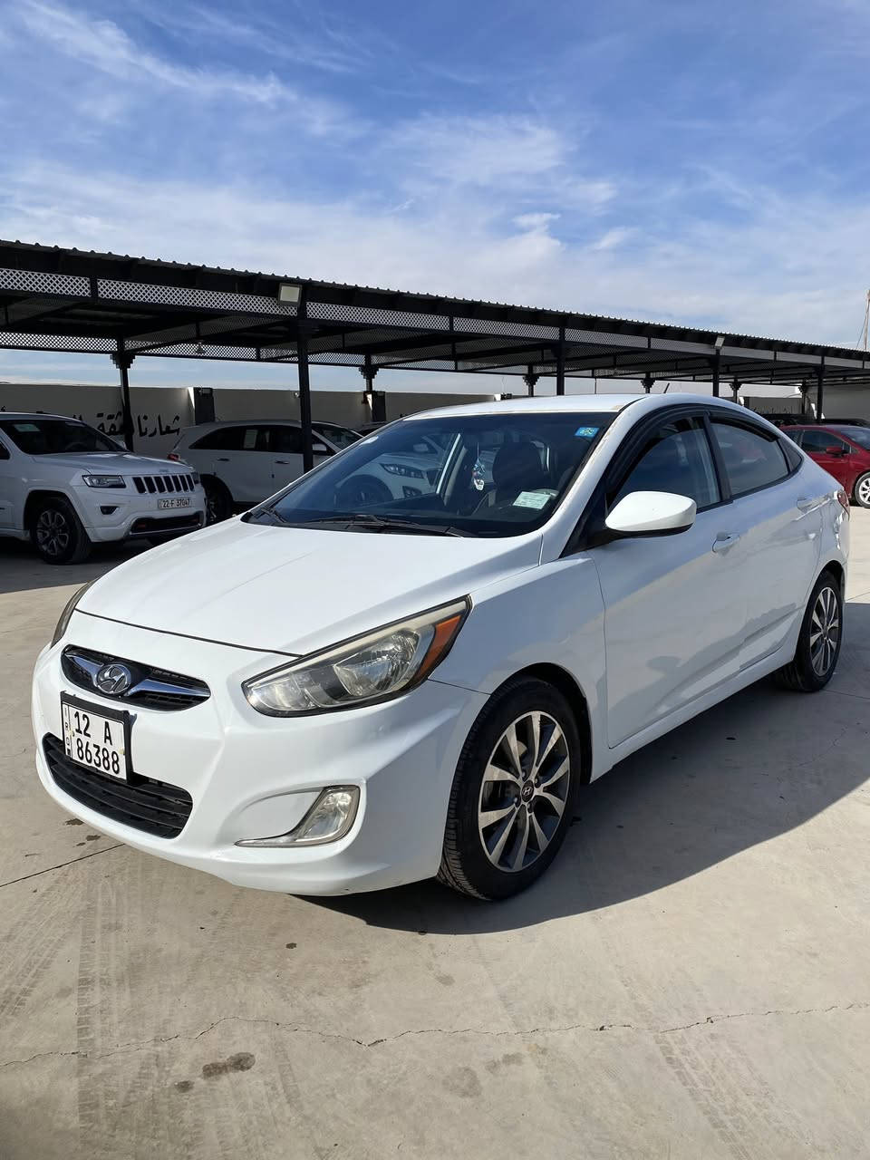 اكسنت موديل2016 رقم نينوى دولي 
صبغ جاملق وباب 
مكينة16 سيارة ماشية113
سيارة جديدة جديدة
عنوان السيارة موصل كيارة 
سعر108بي مجال شي قليل***********
