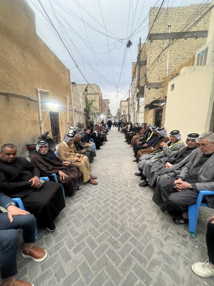 ختام  مجلس اليوم في قطاع 22
بحضور الناعي محمد صادق
الهندسه الصوتيه مؤسسه الجزائري
المهندس الصوت سيد مرتضى الجزائري

للحجز والاستفسار 
***********
