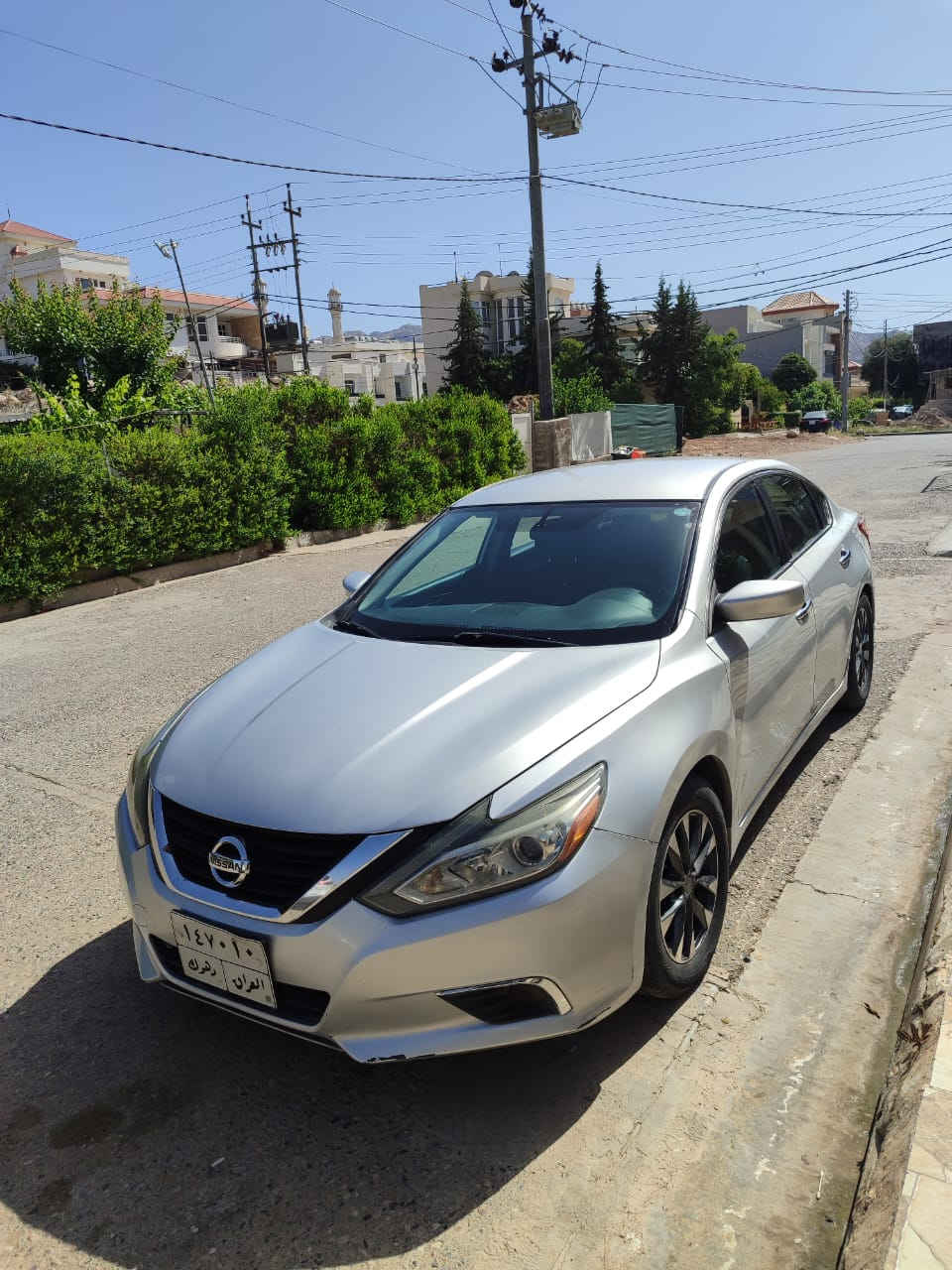 نيسان التما 2017 رقم دهوك مواصفات S  بصمة شغال ويل كب محرك 2.5 4 سلندر و باقي المواصفات المعروفة كير محرك صدر تبريد كهربائيات كله شغال بشرط 

الضرر 3 قطع صبغ  بوند و جاملغ امامي و سقف( السقف مصبوغ بدون حادث )   بدون دواخل و ايرباك ما طاك صور الضرر مرفقة بالمنشور سنوية منتهية غرامات 16 ورقة تخصم من السعر شرط التحويل  ماشية 175 الف ميل رقم الشاصي 1N4AL3AP7HN307064

السعر 105 ورقة و بيها مجال 

العنوان دهوك   موبايل كورك ***********     اسيا ***********
