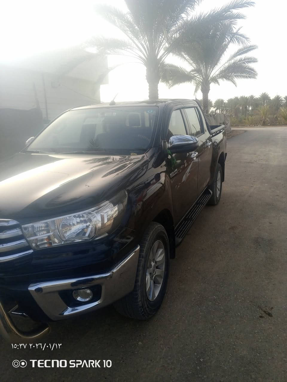 سلام عليكم
تيوتا هايلوكس عاليه/4/سلندر  اوتوماتيك رقم بغداد موديل ٢٠١٨ مكفول فول مواصفات 
مكاني حله/ بابل السعر 250
الاستفسار ***********
