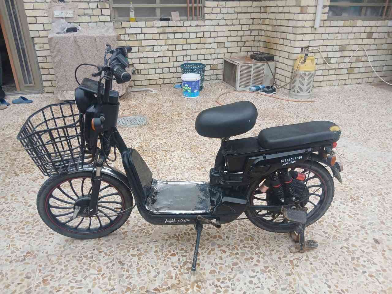 سلام عليكم بايسكل شحن لبيع سعر 150 بطاريات جدد مكاني كربلاء ***********
