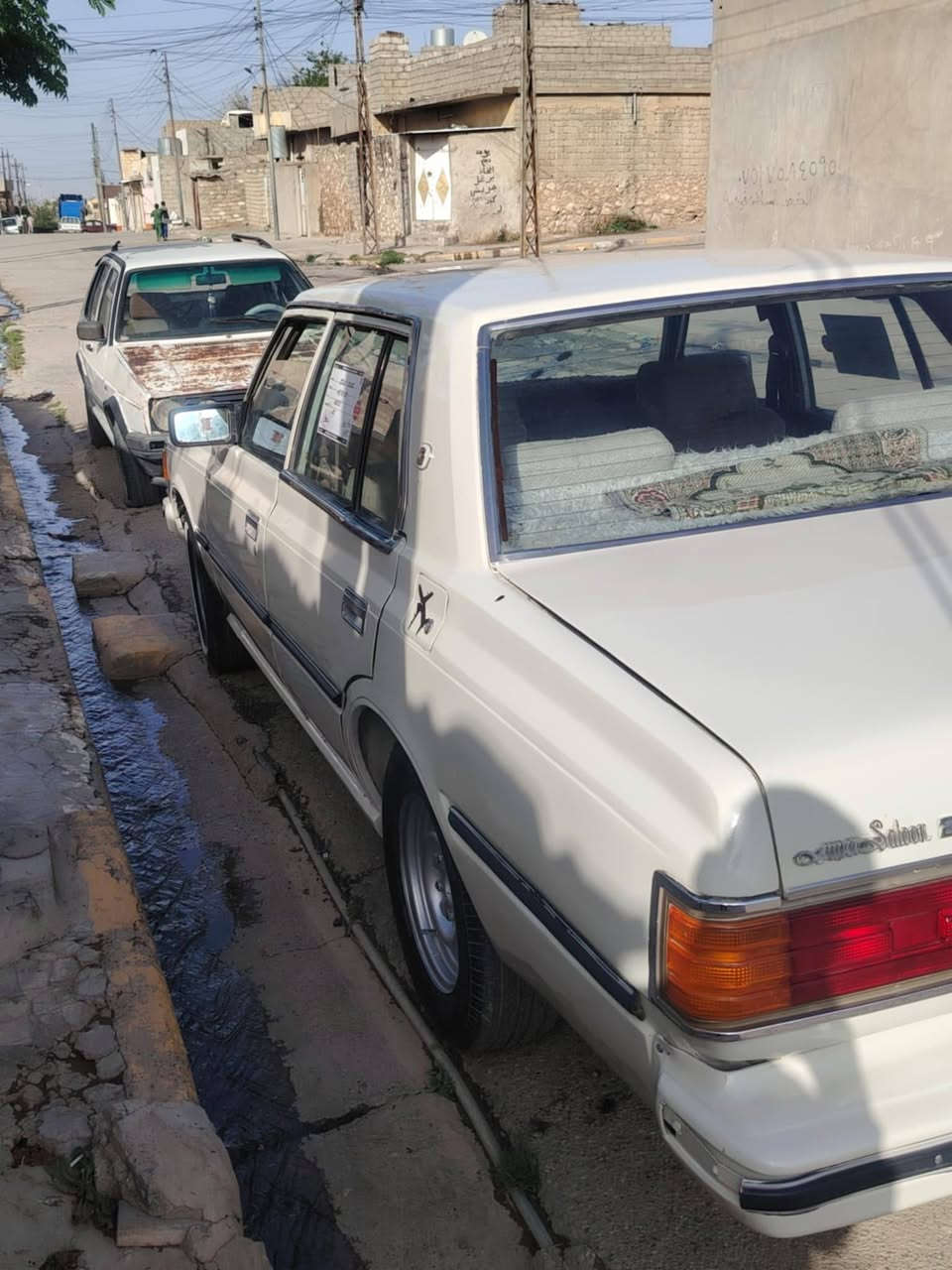 سياره سوبر موديل 82
صبغ حداديه السياره جهازه من كلشي 
شرط لا صبغ ولا نفخ محرك كير بطه 
شرط التحويل والوكاله 
السعر 38
***********
