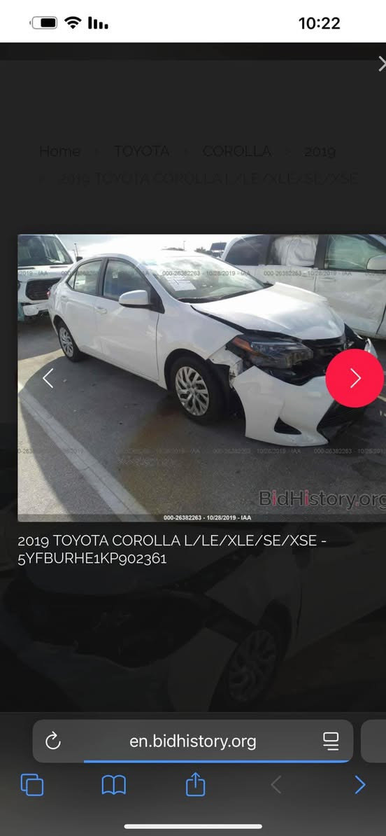 السلام عليكم كورلا 19حادث جاملغ وبنيد و صار بل عراق فقط صبغ بابين  اني مكلف بل نشر مكان السيارة بابل *********** السعر 128
