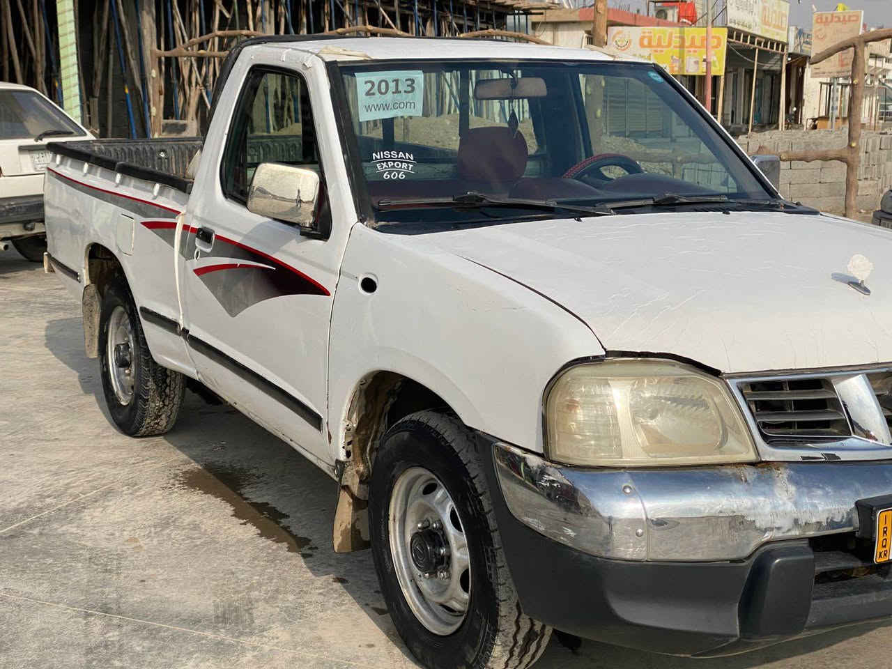 نيسان پيكاب مؤديل 2008
سعري73و مجاليكى كةم 💣💣 سةيارةكة سبغ عامة 
گير و مةكينه ى بةشةرت مةكينةي لؤكى لةسةرة سةنةوي و رةقةمي تازةية بةشةرت تةحويل و غرامة و براوة 
شوين ""كركوك 
رةقةم*********** سعري73و مجاليكى برايانة كركوك, العراق
