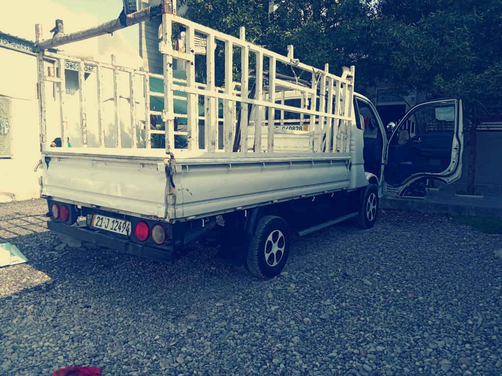 كيا حمل للبيع
موديل 2007محرك 3000 ستاركس مشترك
رقم سليمانيه بسمي سنويه مجدده لحد شهر
ثمانيه 2027 تحويل مباشر
محرك تجفيت جديد صارلهه 8 اشهر مجفته
محرك بدون بخار كير اكسل شاصي كهربائي مكفول
دينمو سلف حقنه كاز
تانكي كاز 100 لتر جديد شادلهه
باتري انجيكو تركي
 تخم تاير كله شرط 
بيهه ضربة خفيفه بدون دواخل
مابيهه ولا قطره خياس
سعر 87 و بيهه مجال

 رقم موبايل***********
عنوان كلار_سليمانيه كالار, السليمانية
