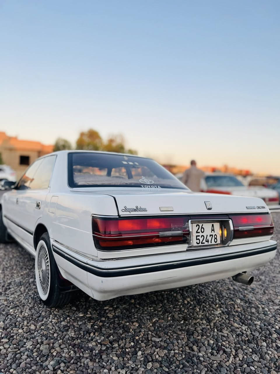 سلام عليكم
للبيع او مراوس كراون هارتوب موديل 1991. كير محرك تبريد كلو  شرط محرك VVT تخم تايرات جدد رقم صلاح الدين دولي شرط التحويل  بدون صبغ بلادي بيها جاملغين خلفي صبغ والجنطة تبديل الباقي كلو مكفول وبل حقيقة احلا من الصور 
السعر 53$ 
/ مكان السيارة  /بيجي 
***********
