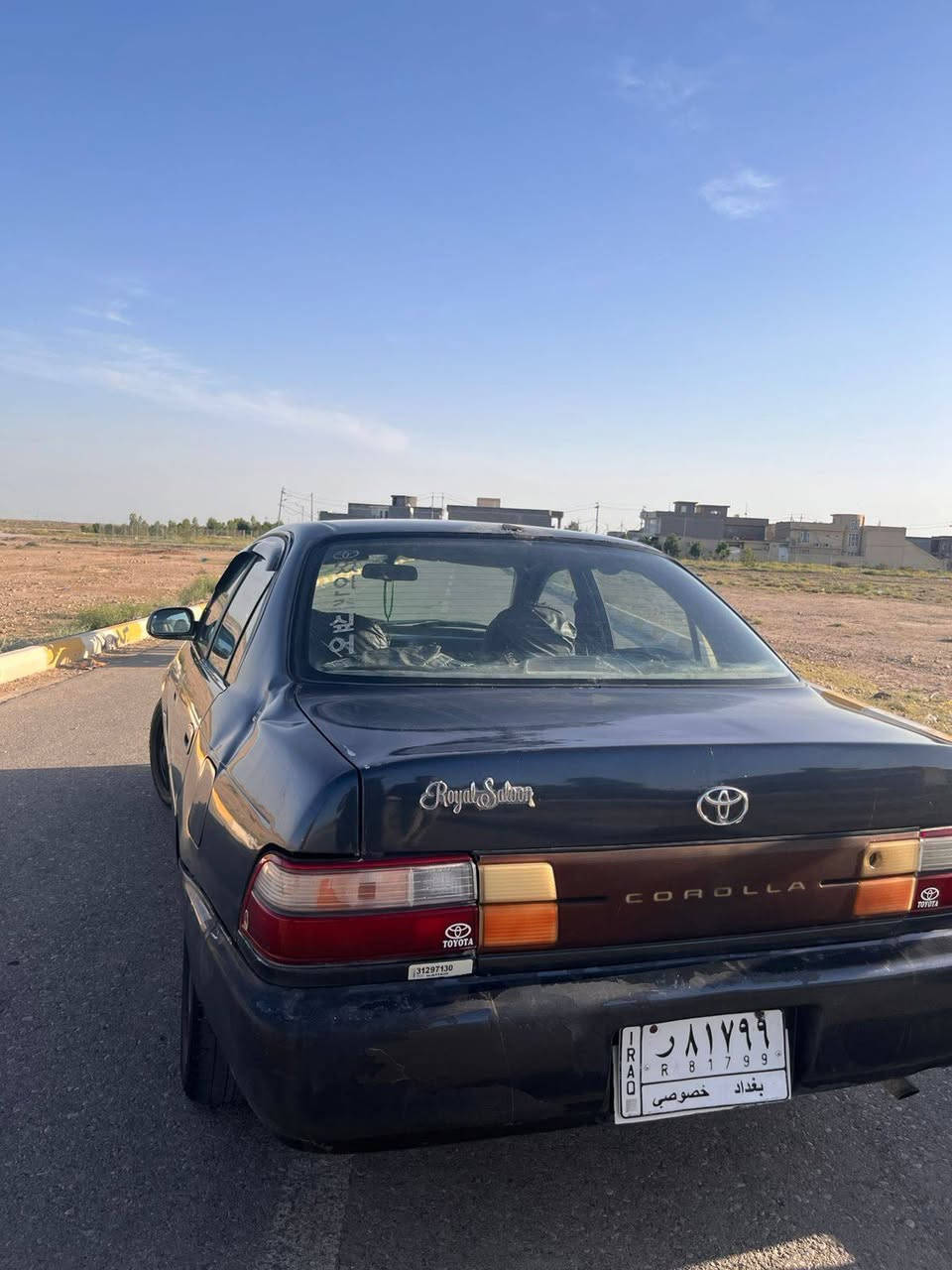 سلام عليكم 
كورلا

مديل ١٩٩٤

 تبريد 🥶

داخل جديد

تيرات جديده

سبير جديد
 سنويه الئ ٢٨

تحويل ثاني يوم

السياره بسمي

مكينه وكير جديد

سياره مكفوله من الضربه والكصه 

العنوان كوت

رقم الهاتف
 
***********
