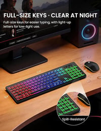 كيبورد وماوس • RGB • ٢.٤ جيجاهرتز