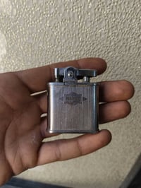 قداحة نفط • ولاعة زيت • لوكس لايت • ايطالي • قديمة • 1950 • ولاعة قديم...