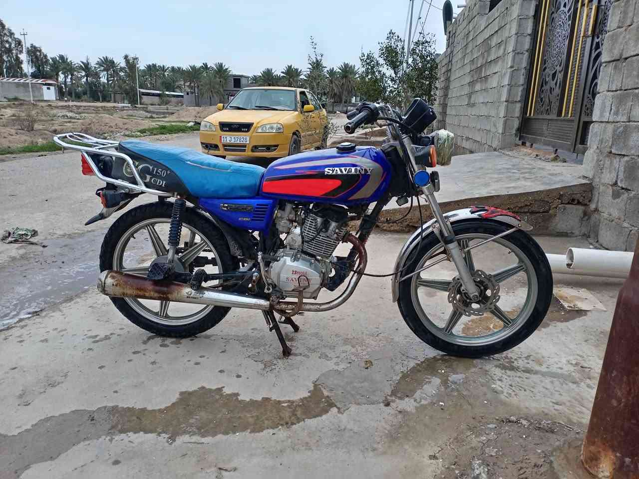 دراجه سيفان موديل 2019 محرك بلادي فول نضافه ونشاط ( تشغيل نكره سلف وهندر و كهربائيات شغاله)(أوراق اصوليه كرتونيه كامله) السعر ( 300)وبيها مجال حك الجيه لاتصال *********** خاص ما جاوب الشراي يتصل السكن ديالى (ناحيه كنعان)
