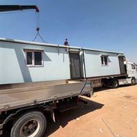 كرفان قياس 6 في 3 تفصال جديد بغداد باب الشيخ   سعر مليون و 850  ابواب ...