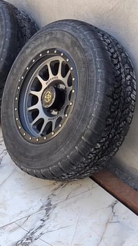 ورحمه الله وبركاته  تخم ويل جبلي مع تاير--265/70-R17..الويل مع التاير ...