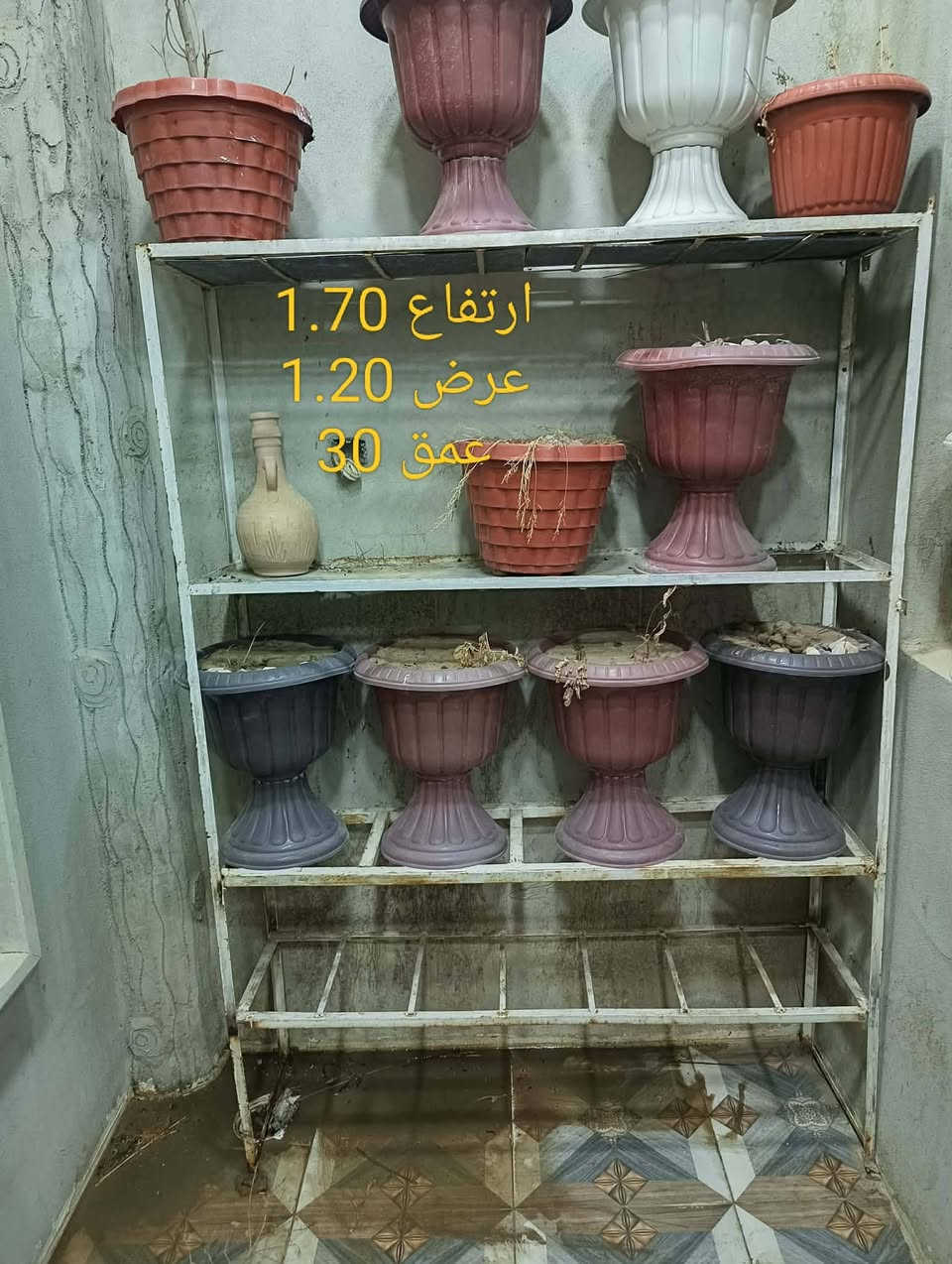 رفوف حديد عدد 2 فارغ شغل درجه اولى
القياسات موضحه بالصوه والسعر 60 الف دينار مع التوصيل ايمن ايسر والك هديه كل السنادين الي بالصوره شراي خلي رقمك بالخاص المندوب يخبرك


**إذا كنت صاحب هذا الإعلان وتريد حذفه لأي سبب، رجاءا أرسل رسالة إلى الدعم الفني**