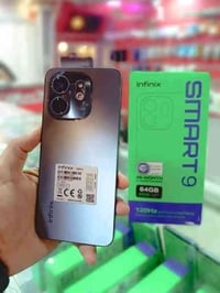 Infinix SMART 9 جهاز سمارت 9 مستخدم شهر سعرة 90الف  ذاكره 128 لعنوان ب...