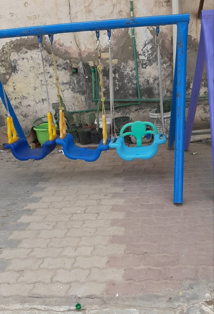 مكلفه بلنشر اغراض روضه للبيع مراجيح عدد 2 الوحده ب100 
 بيت وزحليكه ب75 
العنوان ناصريه


**إذا كنت صاحب هذا الإعلان وتريد حذفه لأي سبب، رجاءا أرسل رسالة إلى الدعم الفني**