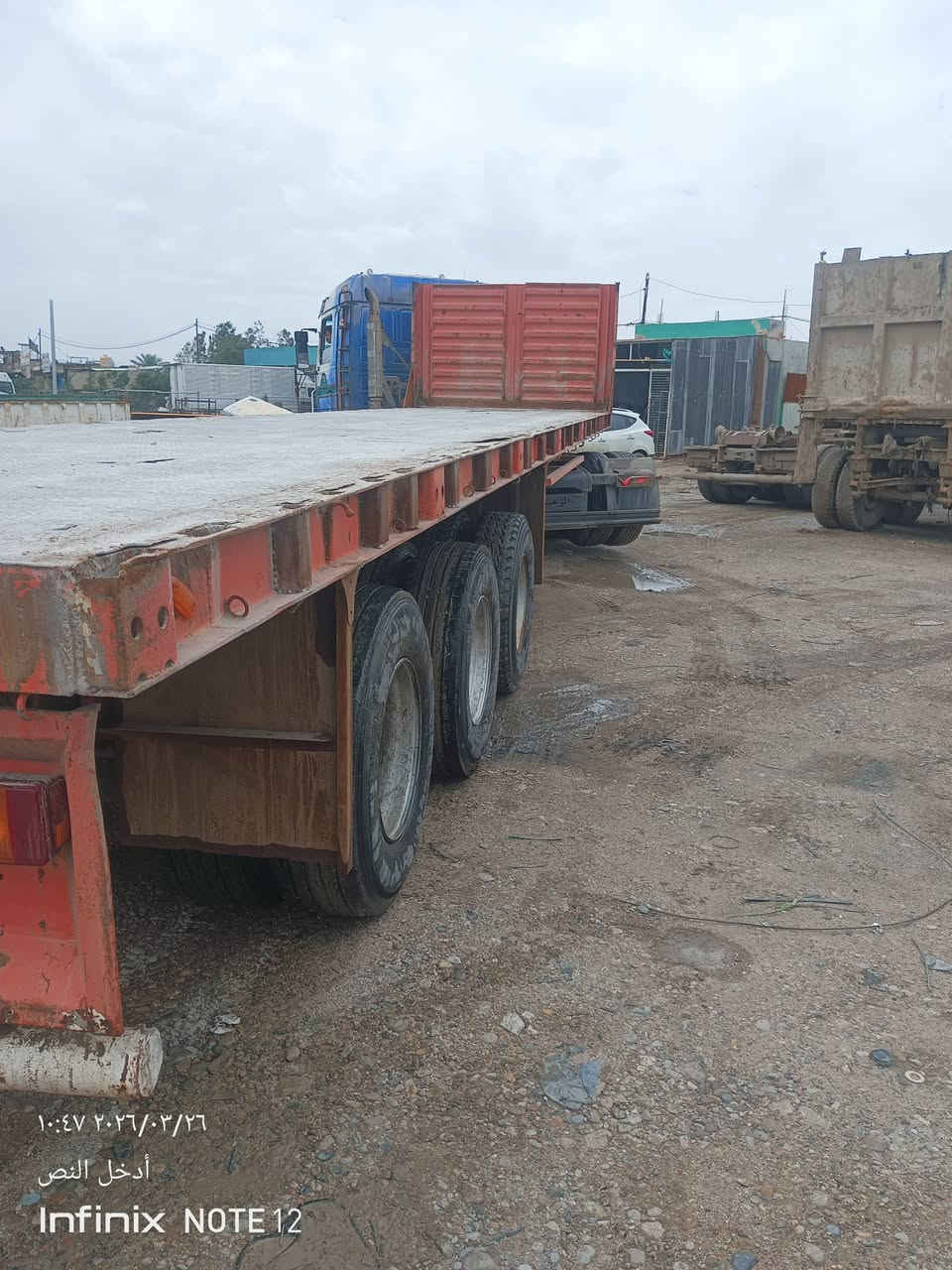 السلام عليكم عربانه المانيه شاصي 16 ثلاث دناكير طول 12 ونص تخم تاير كهرباء وهوه كاملات جاهزه للعمل
السعر 65 وبيها مجال بسيط 

استفسار 
***********
