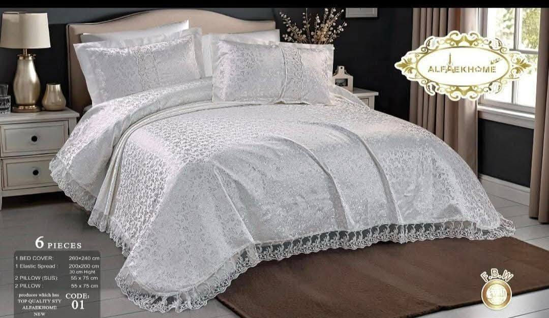 فرشة عرس تركي ست قطع فرشه وشرشف واربعه وجه مخده 

👈   مفروشات الحياوي 👉
العنوان/ سوق الكوت الكبير قرب بيت ابو الهوئ
***********   الحجز   عل واتساب 
خدمه توصيل جميع المحافظات
@أبرز المعجبين
