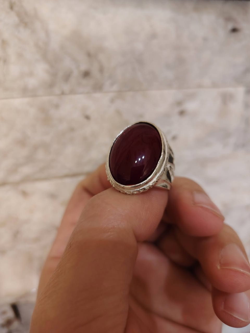 السلام عليكم
محبس فضه 925 ياقوتي لون مميز
محبس صياغه وثكيل
قياس محبس  22 23
المكان النجف الإشراف ويوجد توصيل


**إذا كنت صاحب هذا الإعلان وتريد حذفه لأي سبب، رجاءا أرسل رسالة إلى الدعم الفني**