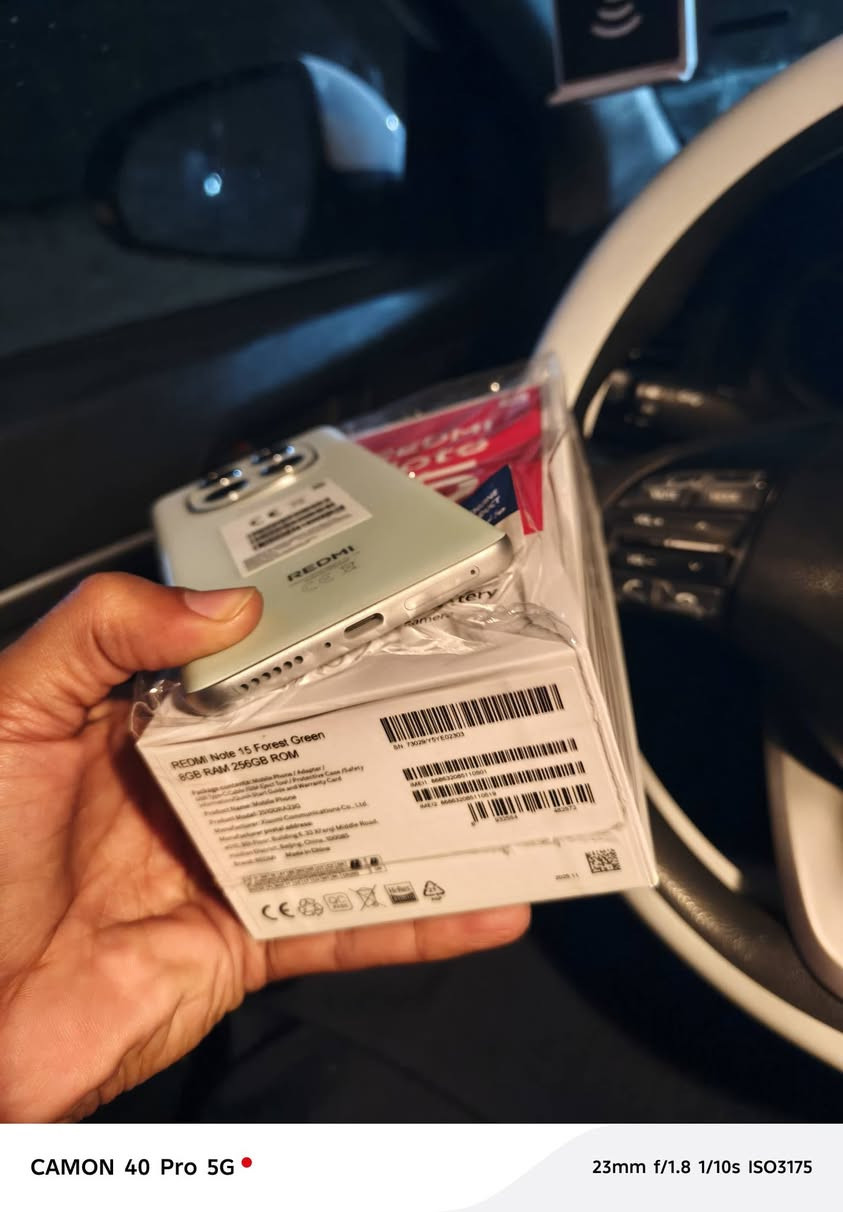 ريدمي نوت15 مامستخدم فقط مفتوح من الكارتون مامشحون كلش دورات شحن 0 بيع أو مراوس سعر 300 هاتف ***********
