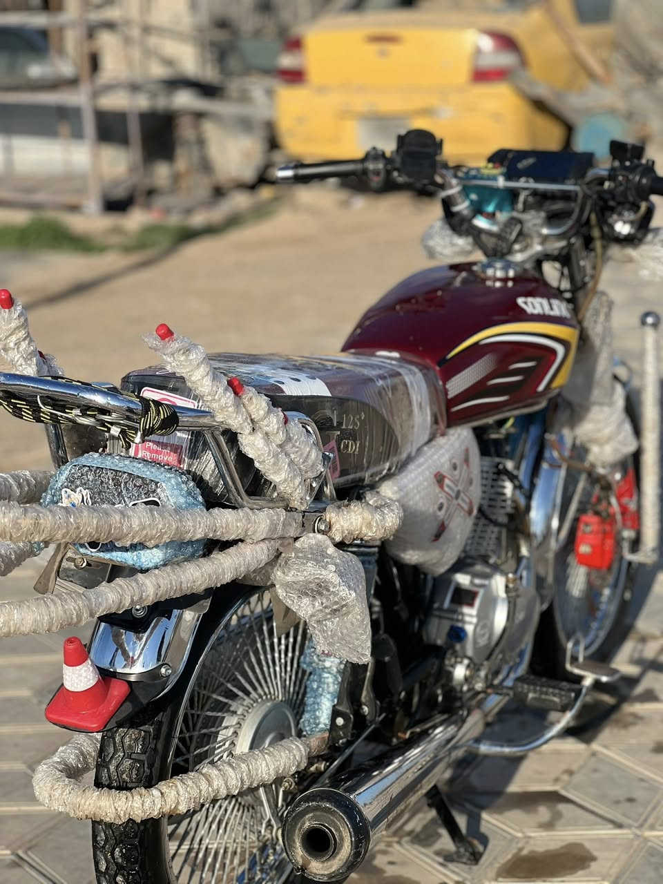 سلام
عليكم دراجه تايكر24

شلعه معدل فول مثل ماشوف بل صور 

دراجه بعد احله من بل صور دراجه 

مكفوله من كلشي المكان ديالى بعقوبه 

تقاطع القدس تصال عل رقم ***********
