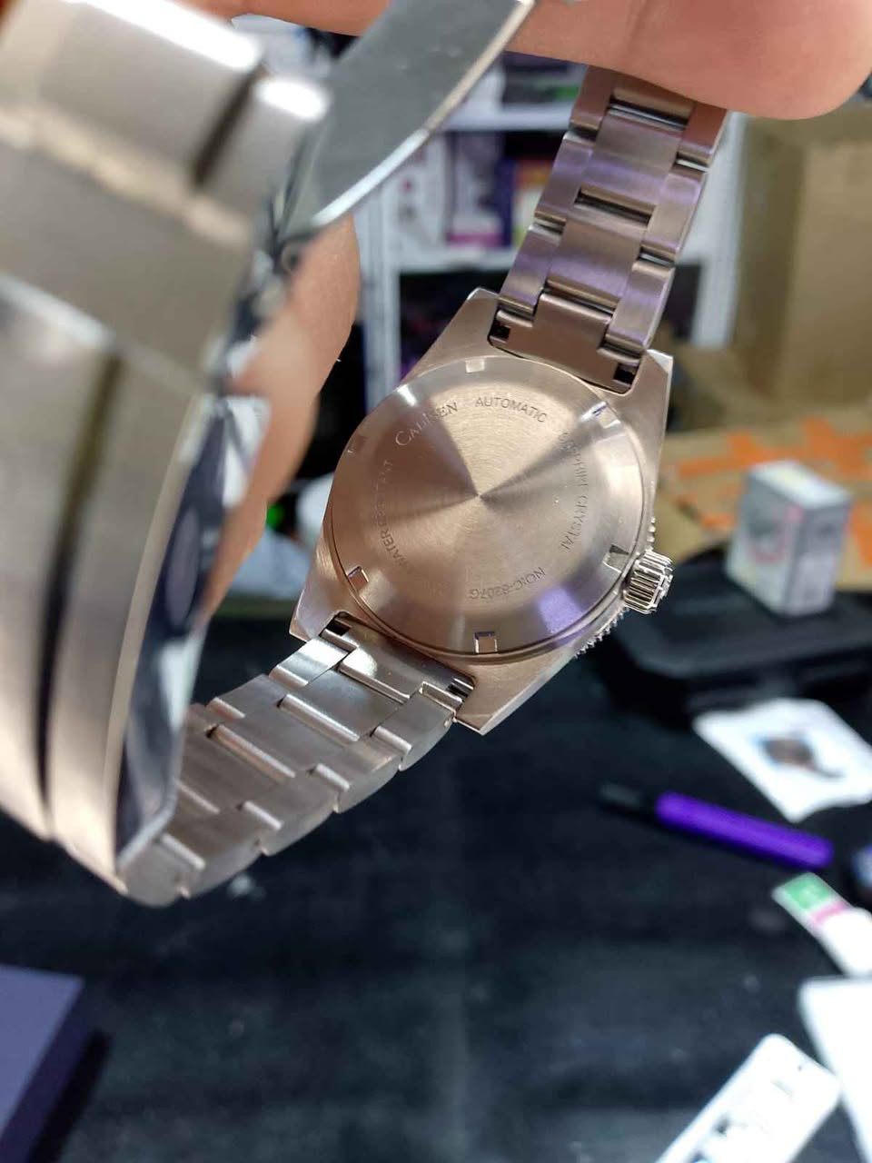 ساعه ماركه Cadisenاصلي بشرت اوتوماتيك 200مترا ژير ئاو ئاوناچيتئ بشرت فسفور جديد سعر 150هزار (150الف)مجاليش تئدا هه يه دهوك, العراق


**إذا كنت صاحب هذا الإعلان وتريد حذفه لأي سبب، رجاءا أرسل رسالة إلى الدعم الفني**