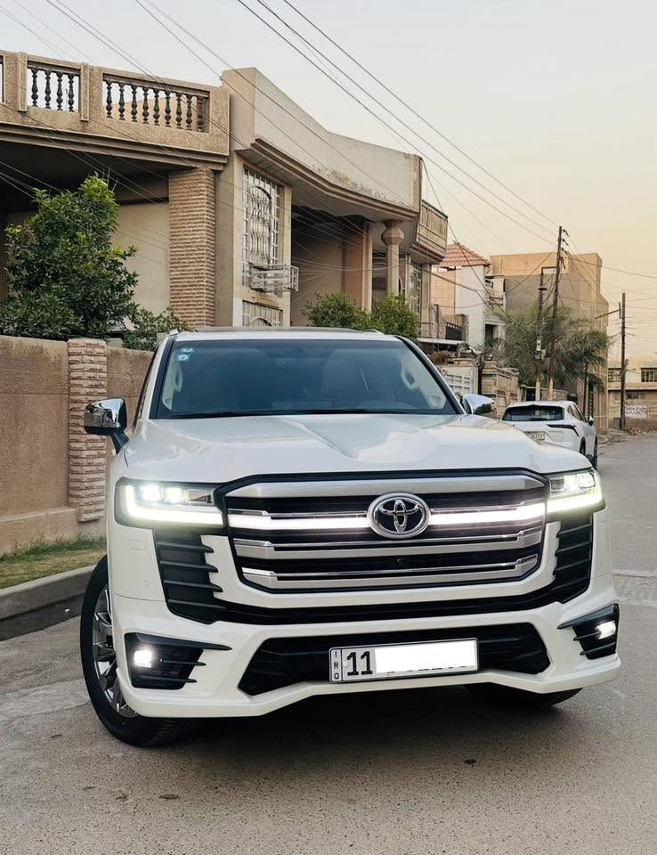 سلام عليكم لانكروز 2024أخت زيرو ❤️
بريم VX Limitedلمتد  فول واحد على واحد 
حتى بوب بريم  شفط VX لمتد أصلي 
سيارة على أيدي من زيرو ماشية 7 ألف 
مرقم بغداد بسمي 
بعدهي فابلون شركة 
ماشية 7 ألف  زيرو على وضع شركة شرط فحص على أيدي سيارة 
مكفولة سيارة على وضع وكالة 
عدة وكتلوكات ما مستخدمة وسمعات 
‏وأرضيات بعدهم كامل ملحقات 
موصفات معروف موصفات VXبريم 
محرك V64000تنفس طبيعي 
لحايه أمامي خلفي بلاد 
ولد بشباك بلادي اصلي 
لايت ثلاث عدسات يصعد وينزل 
مانع تصادم أمامي /رادار خلفي 
نقطة عمياء بل مري / مري قلاب 
كراسي أمامي خلفي كهرباء /مقاعد تدفئة تبريد /شاشة بل حجم كبير أصلية 
4كامرات محيطية 360درجة 
كشن صايق ذاكرة خزن ميموري 
سماعات JBL /صاج /ثلاجة /مودات قيادة 
شاحن لاسلكي /تشغل عن بعد /ترحيب 
صندوك كهرباء/ شاشات خلفية أصلي تطبيق 
سبايدر خلفي شمعة/ كراسي 7راكب كهرباء 
حساسات أمامي خلفي /مري تعتيم 
زراك لايت /سيارة 5بصمات دخول ذكي 
سايد بريك بصمة /كار بلي /أوتو هولد 
عتبات أبواب أمامي وخلفي مضيئة 
تبريد خلفي تحكم شاشة مناخي 
فور ويل درايف /أنارة داخلية 
مرايا داخلية تعتيم AUTO
نظام ألغاء الضوضاء /أنارة محيطية 
نظام تعليق هوائي /فرامل وقوف ذاتي 
تحذير مغادرة عن المسار /حساس مطر 
موصفات عديدة ⬆️

دهن بشركة فقط دفتر موجود  غير بانزين محسن ما خلي ✅
‏بالعافية على يخذها  كلش معتني￼ بيها  
السعر 750 
وسعرها بخواتها كلش مناسب  
عنوان بغداد  الكرخ
رقمي ***********

شرط سيارة وين ما يعجبك تفحص 💙
