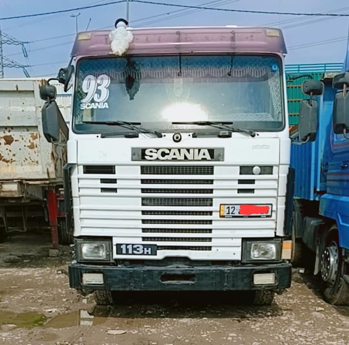 السلام عليكم سكانيا 113 رقم انگليزي سنوية بسمي لغاية 2030 حوضية وقود تنكر 10 الف لتر نظيف جدا 
محرك معمر رايمن گير 5*5 السعر 180 بيها مجال الاتصال عالرقم ***********
