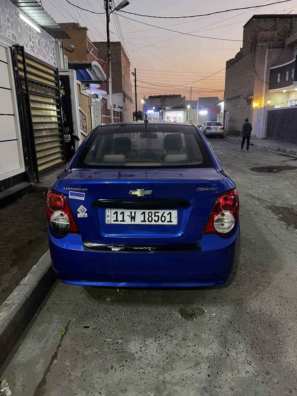 سونيك موديل 2012 رقم بغداد انكليزي سنويه لحد 29 تحويل مباشر السياره كلش نضيفه بلاديه بس بيهه رش جزء من البنيد مكينه وكير جيد جداً كهربائياتهه كلهه شغاله تبريد شغال غرفتهه كلش حلوه السعر 59 ورقه مكان السياره بغداد رقم الهاتف *********** بي واتساب ماجاوب خاص الخاص مغلق
