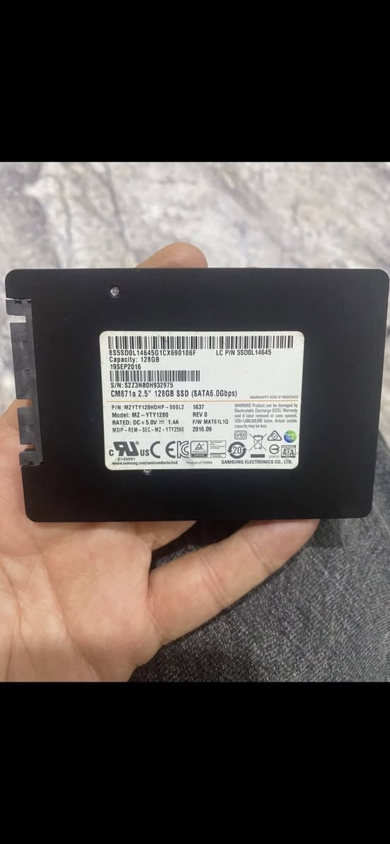 السلام عليكم هارد شلعة عدد 3 قطع كلهم جدد شرط الشغل السعر 77 الف شامل التوصيل سعر نهائي
samsung 128 كبكا
kston 240 كيكا
kingspec  m2 256 كيكا


**إذا كنت صاحب هذا الإعلان وتريد حذفه لأي سبب، رجاءا أرسل رسالة إلى الدعم الفني**