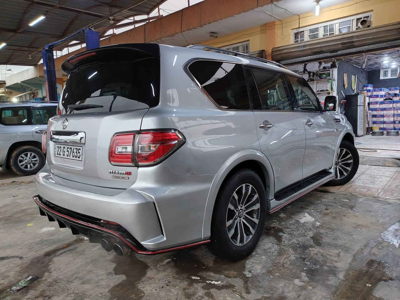 السلام عليكم
نيسان أرمادا نيسمو

مديل 18

فول مواصفات عده الفتحه

داخل قرميدي +داخل صاج

7راكب

ثلاجه داخليه 

بصمه ابواب +تشغيل

محرك 5600 /8سلندر

حجم الاطار20 /5ويل كب

لد امامي خلفي 

الاضائه LED+كشافات ضباب

مقاعد جلد

تحكم ستيرن جهتين

دوس جانبيه

شاشه كبيره

4كامرات 360 درجه

نقطه عمياء

حساسات امامي خلفي

مقاعد جلد + تدفئه تبريد بل كشنات

المقاعد الاماميه ولخلفيه كهرباء

جنطه كهرباء

منفذ شحن USB_Taibc

3شاشات

حاملت اكوات

مانع نزلاق

للبيع او مراوس حسب القناعه

السعر 280
***********
***********
