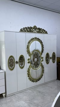 غرفه نوم ملكيه نضافه اخو الجديد 8 قطع السعر 875 الف 07700011357. 07517...